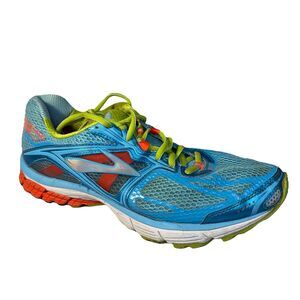 Brooks Ravenna 5 Womens Sz 11.5  B Blue/Orange/Green Running Shoes (1201491B834)